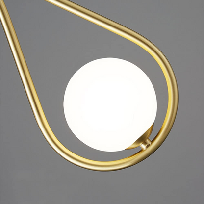 Sleek Adjustable Hanging Lamp with Directional Shade – Black or Gold Finish – Dining Room, Kitchen Island & Bedroom Ceiling Fixture
