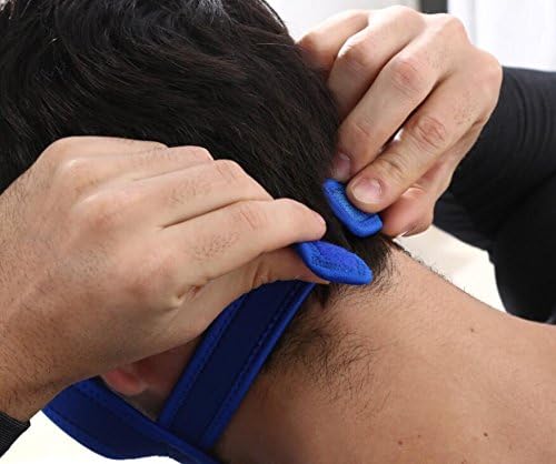 Mentonnière anti-ronflement – Bandeau de maintien ajustable en néoprène pour le sommeil