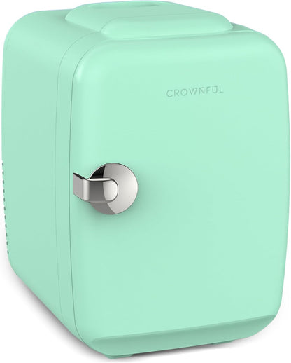 Compact Dual-Function Cooler & Warmer | 4-Liter Countertop Appliance for Beverages, Cosmetics & Snacks | Portable AC/DC Operation