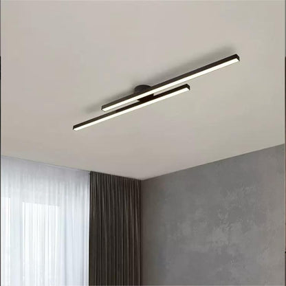 Plafonnier LED encastré — Disque rond à profil bas de 21 cm pour chambre, couloir, entrée — Montage en surface moderne en aluminium et acrylique avec