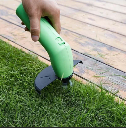 Battery-Powered Handheld Grass Trimmer – Cordless Lawn Edger for Yard Edges, Fences & Garden Beds – Lightweight Portable Weed Whacker