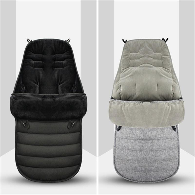 Insulated Stroller Footmuff & Sleep Sack for Infants – Windproof Cotton Bunting Bag with Dual Zippers for Prams, Car Seats & Indoor Use