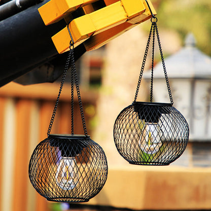Lanterne solaire à suspendre avec éclairage LED intégré – Lumière chaude pour porche, jardin et terrasse