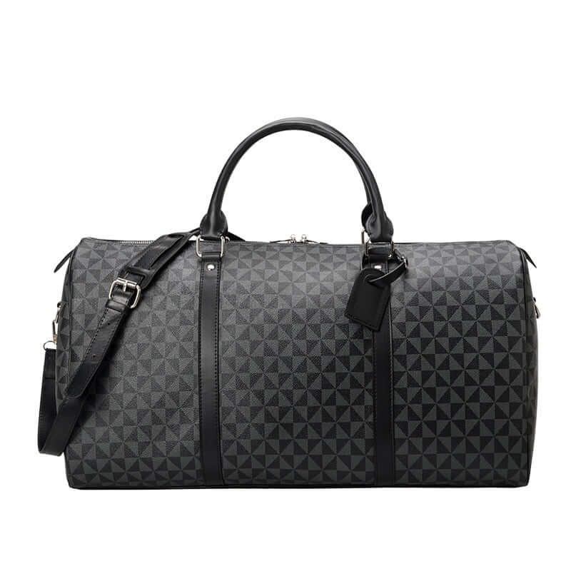Weekender Duffel Bag for Men with Multiple Pockets & Adjustable Shoulder Strap for Business Trips Gym Overnight Weekend Getaways