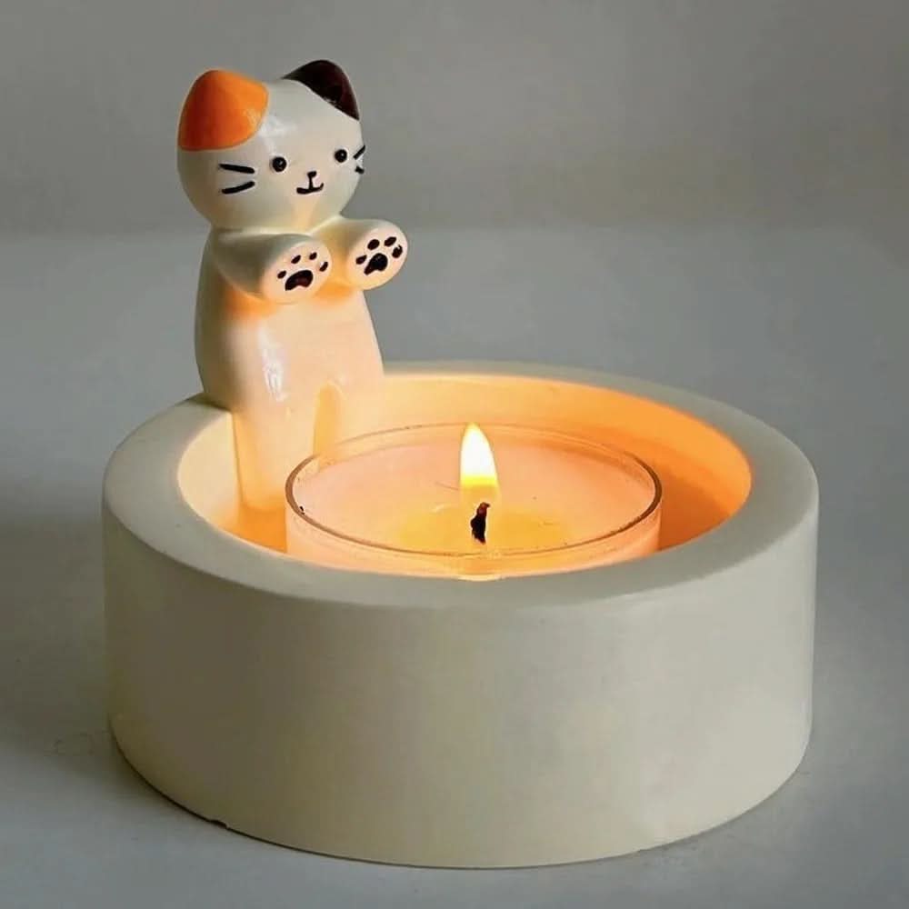 CANDLEPAWS – Bougeoir chaton mignon