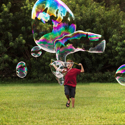Grand kit de bulles pour enfants – Solution à bulles amusante