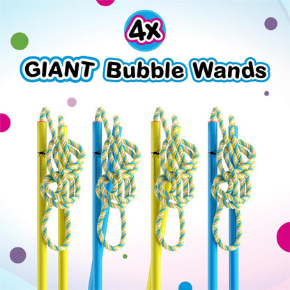 Grand kit de bulles pour enfants – Solution à bulles amusante