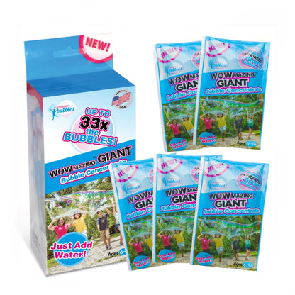 Grand kit de bulles pour enfants – Solution à bulles amusante
