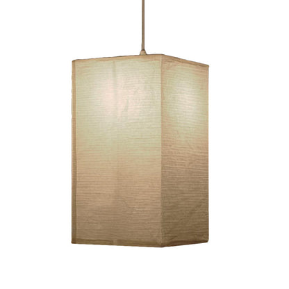 Japanese Paper Lantern Pendant Light White Round Ceiling Fixture for Dining Room Bedroom Kitchen Island Hanging Lamp E26 Base Modern Asian