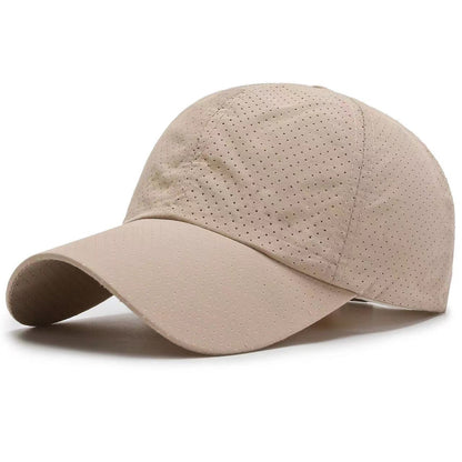 Breathable Mesh Baseball Cap with UV Protection for Outdoor Sports, Hiking, Running & Cycling | Lightweight Fast-Drying Summer Hat for