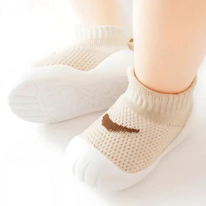 Non-Slip Soft Sole Baby Shoes for First Steps – Breathable Sock-Style Footwear for Crawling Infants and Toddlers 0-4 Years