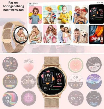 Women's Smartwatch with Heart Rate Monitor, Sleep Tracker & Call Notifications for Fitness & Daily Activity Tracking
