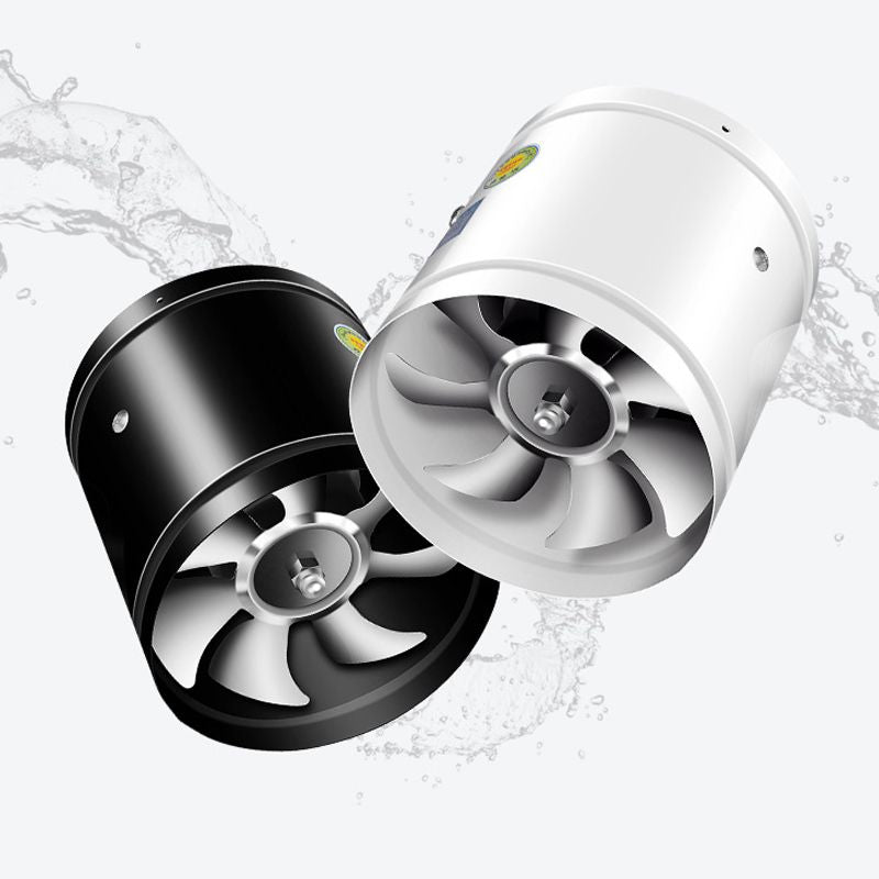 Inline Duct Exhaust Fan with Copper Motor for Kitchen, Bathroom & Workshop Ventilation