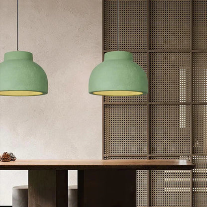 Plafonnier dôme 15 ou 23 pouces avec abat-jour en polystyrène blanc pour salle à manger, îlot de cuisine, chambre à coucher, cordon réglable, culot E26, mini moderne