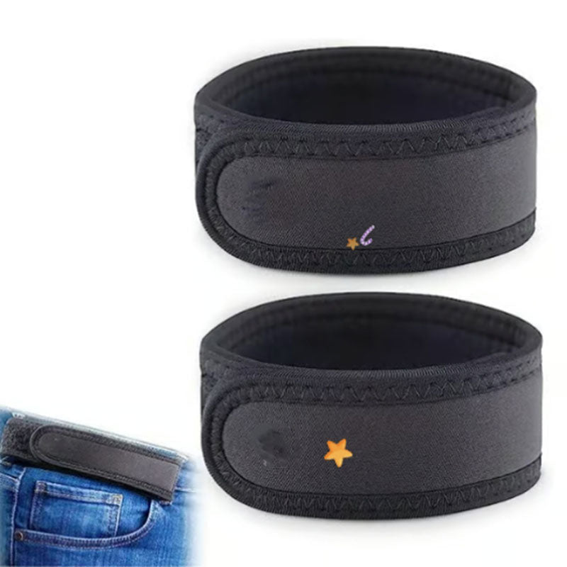 Adjustable Elastic Stretch Belt Without Buckle for Jeans Pants Dress Trousers Men Women Everyday Casual Comfort Flexible Waist