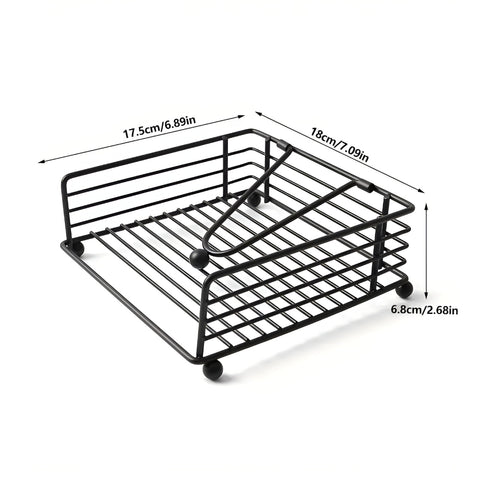 Sleek Napkin Holder for Table - Durable Iron, Modern Design