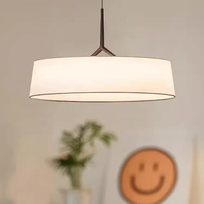 Suspension luminaire LED en métal de 46 cm de diamètre avec cordon ajustable pour comptoir de cuisine et coin repas