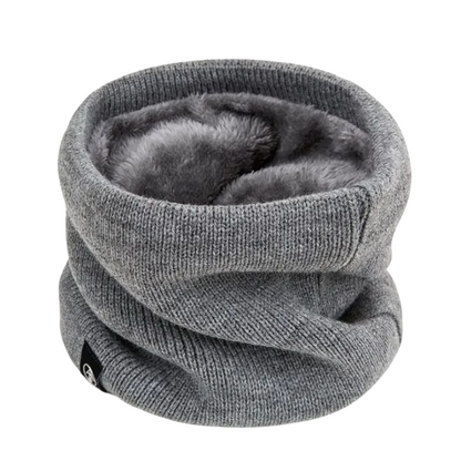 Fleece-Lined Knit Neck Warmer – Thermal Double-Layer Winter Scarf Gaiter for Cold Weather Running Hiking Commuting | 2-Pack Unisex Neck Wrap