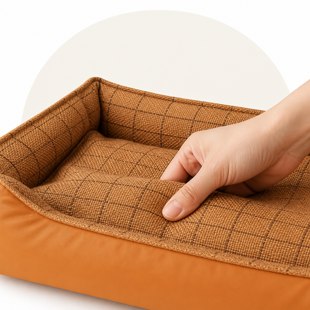 Ortekor Bite-Resistant Bamboo-Mat Dog House (Pre-Assembled)