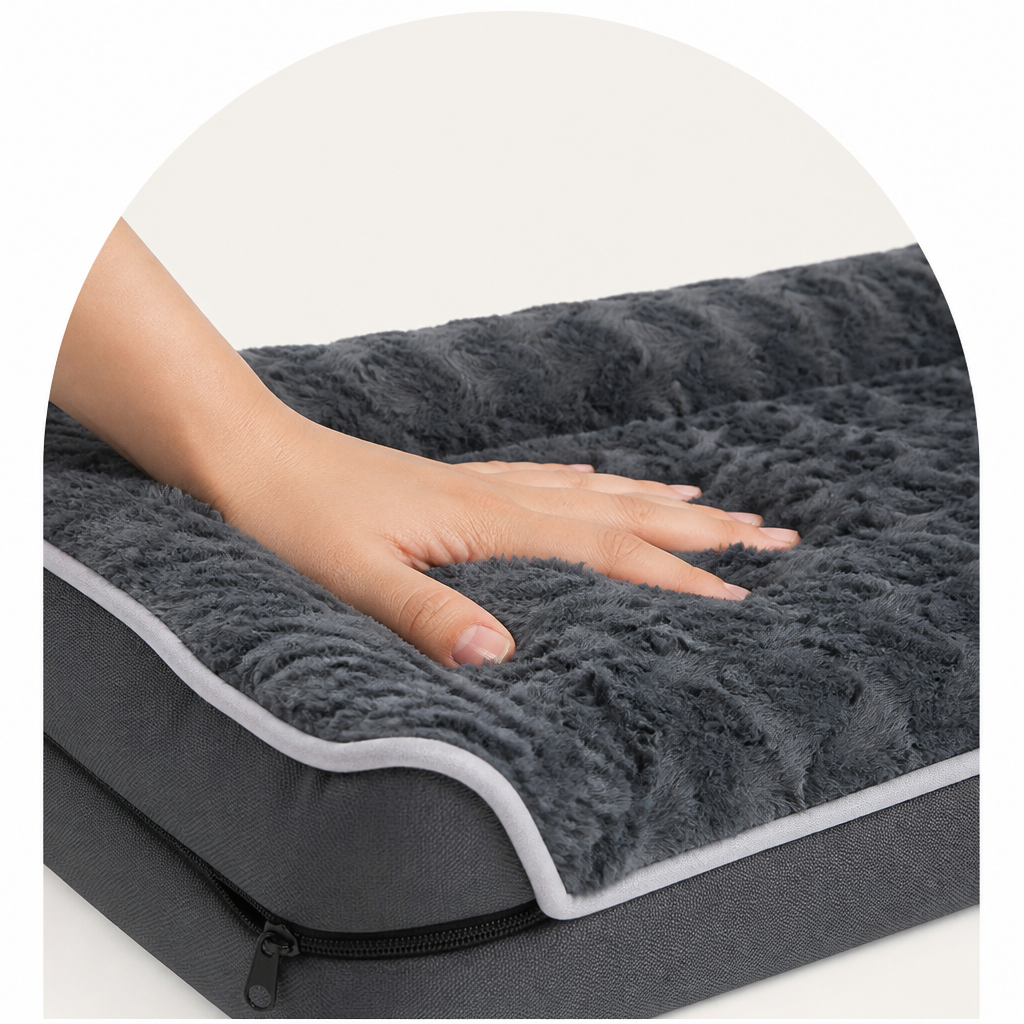 Ortekor Non-Slip & Removable Cover Dog Sofa Bed