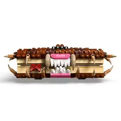 Fantasy Biting Book Building Set – 519-Piece Magical Monster Construction Kit for Display & Collection