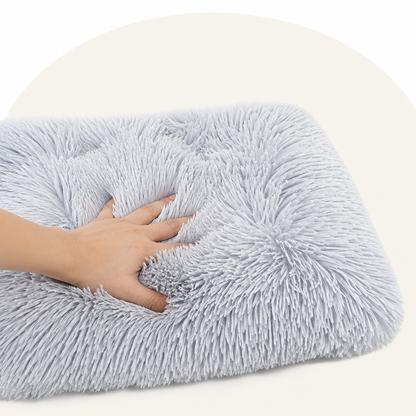 Ortekor Plush Lined Polyester Fill Dog Bed (Removable Cover)