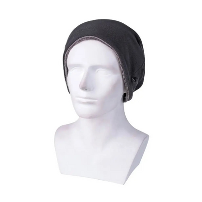 Adjustable Fleece Neck Warmer Gaiter with Drawstring for Winter Sports & Outdoor Activities