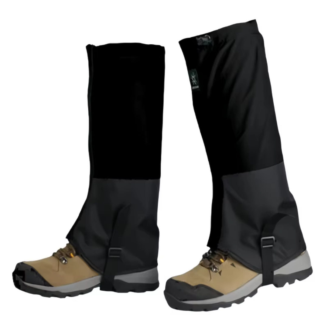 Waterproof Leg Gaiters for Winter Hiking & Snowshoeing – Insulated Snow Guards