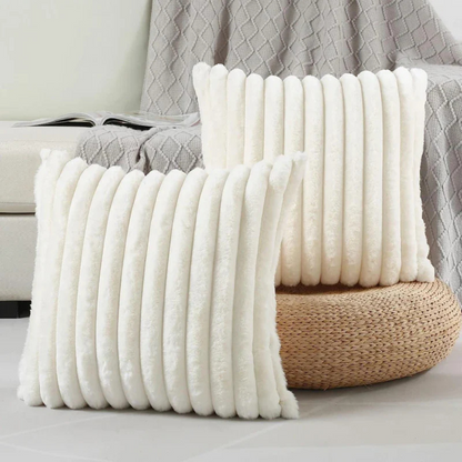 Plush Velvet Throw Pillow Cover – Soft Decorative Cushion Case for Couch, Bed & Living Room