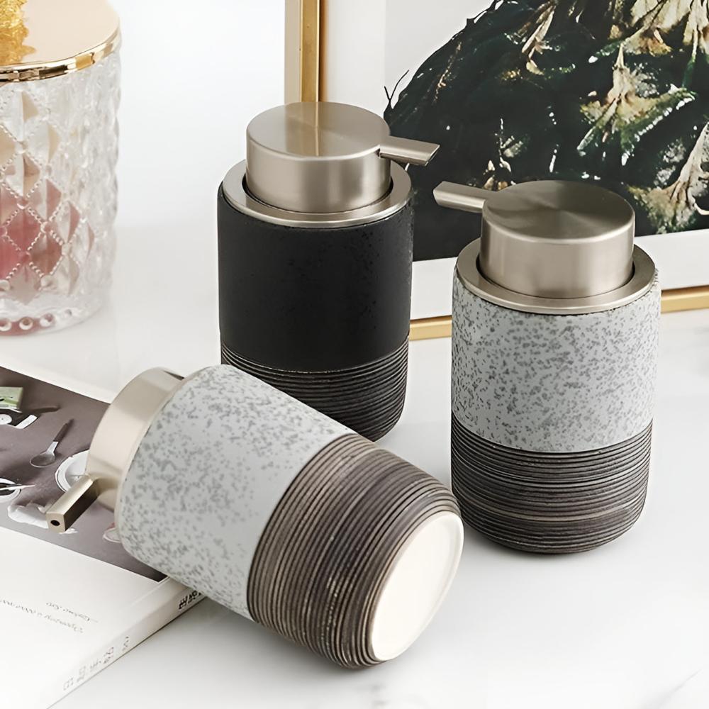 Matelle – Distributeur de savon en céramique minimaliste