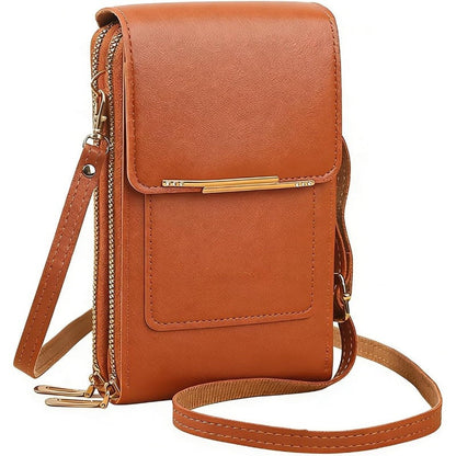 Touchscreen Crossbody Phone Wallet with RFID Blocking for Women – Holds 6.7 Inch Smartphones, Cards & Essentials