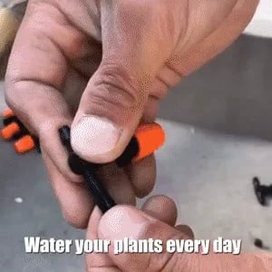 Ortekor Automatic Drip Irrigation System with Adjustable Nozzles | Efficient Watering for Lush Gardens