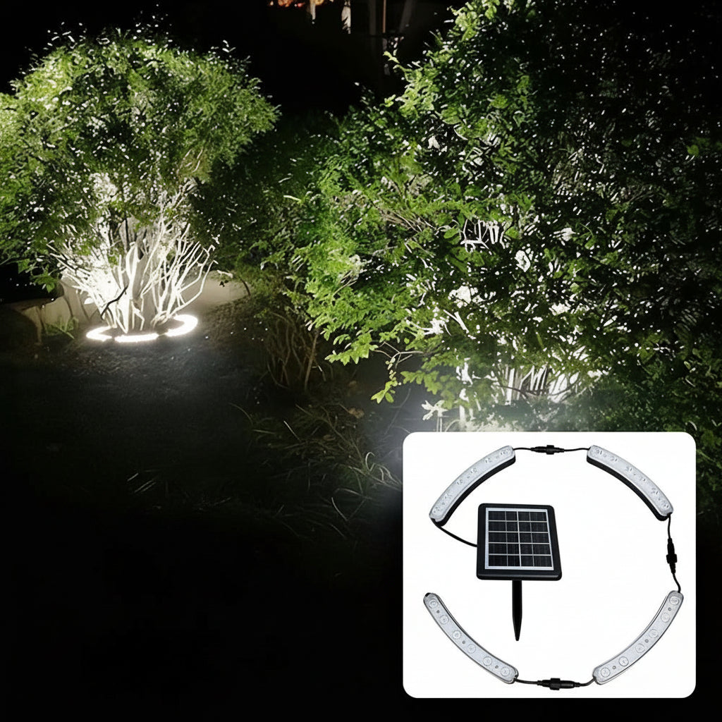 Arboria - Lampe solaire décorative pour arbre et pelouse