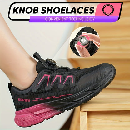 Women's Steel Toe Safety Work Shoes – Lightweight Slip-Resistant Footwear for Job Sites & Industrial Use