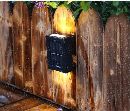 Solar LED Step Lights for Outdoor Stairs, Deck Railing & Fence Posts – Waterproof Auto-On Dusk-to-Dawn Path Lighting for Patio, Yard &