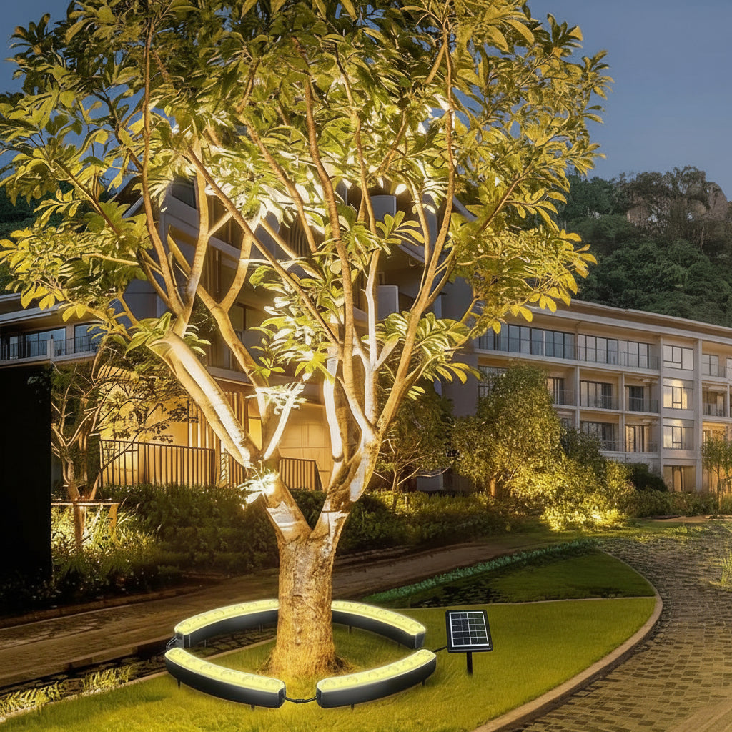 Arboria - Lampe solaire décorative pour arbre et pelouse