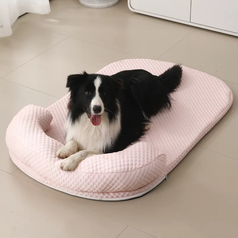 Cooling Dog Bed with Active Cooling Technology | Breathable Comfort for Hot Summer Days