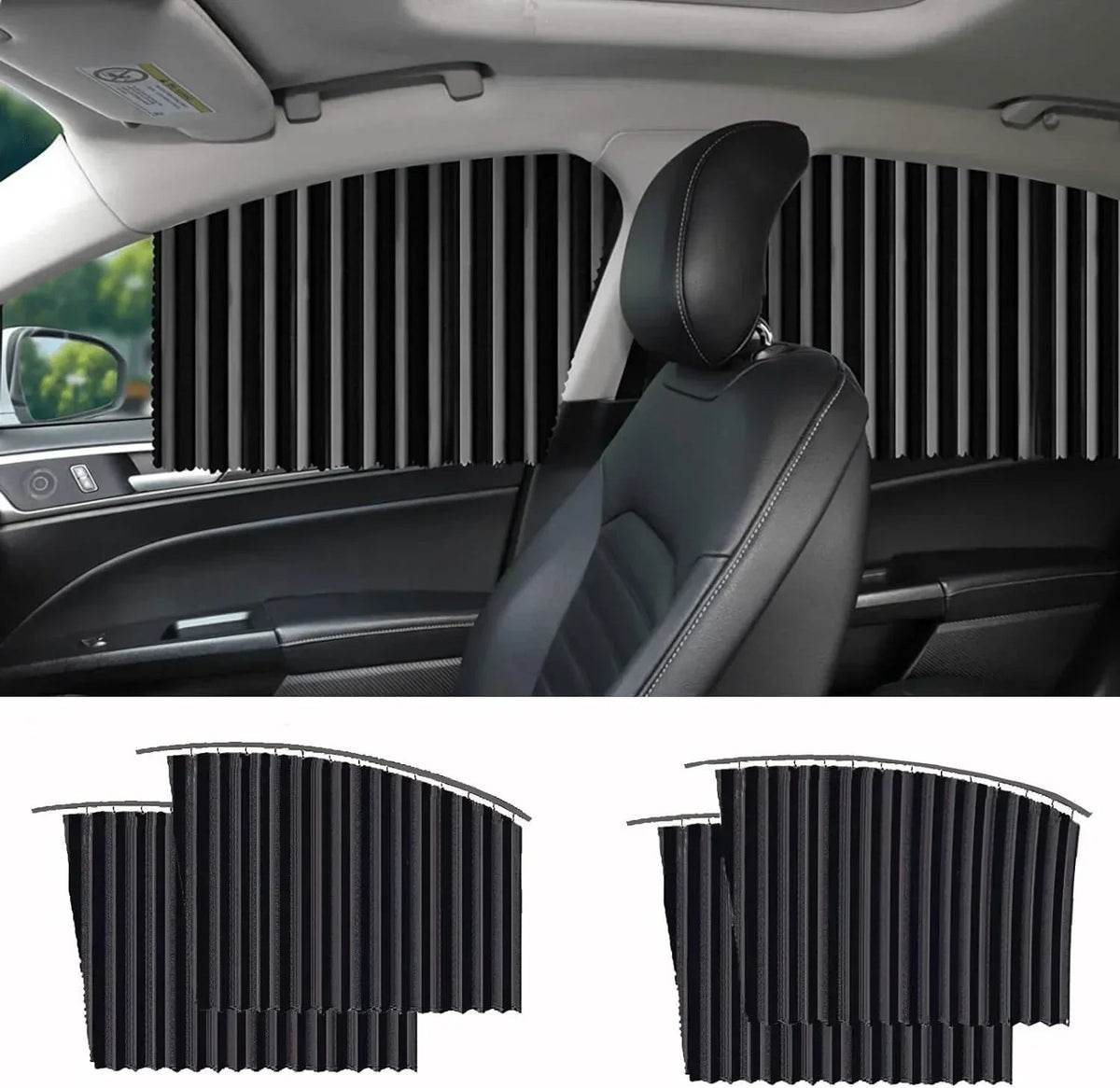 UV Blocking Magnetic Sunshade for Car Side Windows