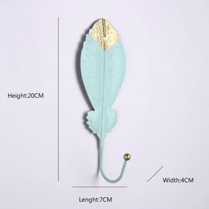 Nature's Foliage Metal Wall Hooks