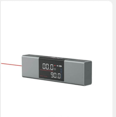USB Rechargeable Cross Line Laser Tool with Digital Display for Home DIY Tile Installation Floor Leveling Wall Mounting Projects