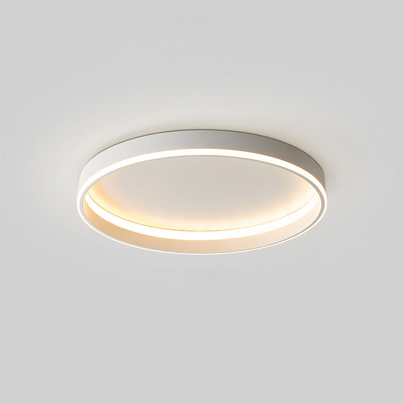 Plafonnier LED rond avec variateur sans fil pour chambres, salons et couloirs