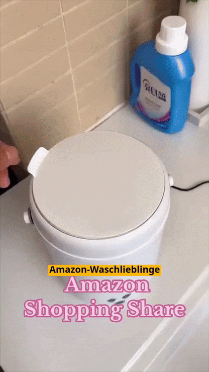 Compact Mini Washing Machine with Quick Wash Cycles | Portable Solution for Delicate Laundry