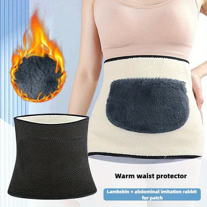 Posture Support Wrap Heat Therapy & Fleece Lined