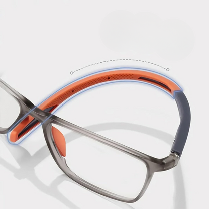 Progressive Reading Glasses Near Far Vision One Pair All Distances Multifocal Lenses Lightweight Polycarbonate Frames