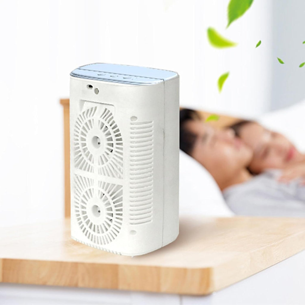 Humidificateur d'air compact USB à brume fraîche avec 3 réglages de vitesse | Humidificateur d'air portable pour le confort de la chambre