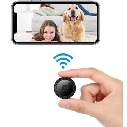 Compact Wireless HD Security Camera with Real-Time Audio & Video Streaming for Home Monitoring
