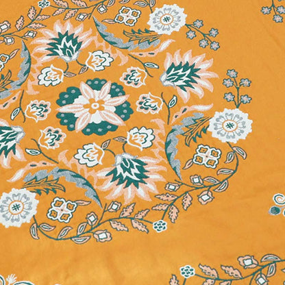 Reversible Cotton Quilt Lightweight Floral Bedspread for All Seasons Queen King Full Size Breathable Coverlet