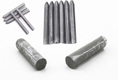 Low-Temperature Metal Repair Rods for DIY Bonding & Fixes | 10-Piece Aluminum Alloy Set for Home & Auto | Works with Torch or Lighter | Mult