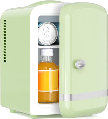 Portable Mini Fridge | 4L Portable Cooler & Warmer with Dual Functionality | Ideal for Madication, Skincare, Beverages & Snacks