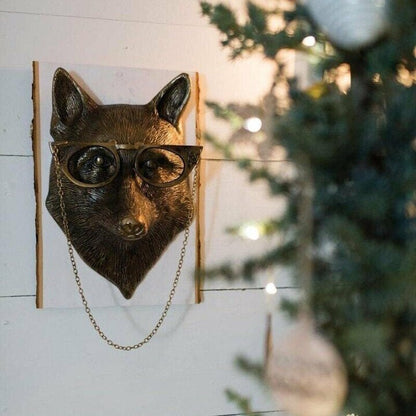 Décoration murale Tête d'animal 3D Faune pour la maison